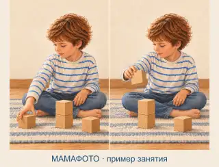 Иллюстрация темы «Живые эмоции и движение»